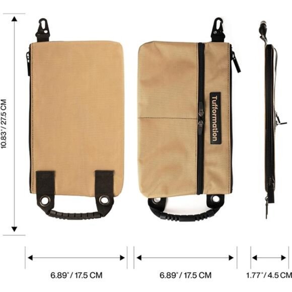 Small Tool Pouch, 3 PCS Tool Bag Organizer with Zipper. Small Tool Bag - Picture 2 of 7